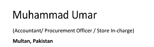 Muhammad Umar